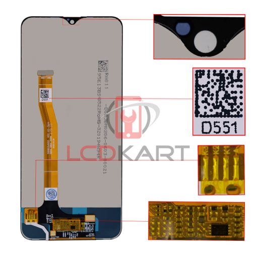 Realme 3 Pro Display and Touch Screen Glass Combo Replacement RMX1851