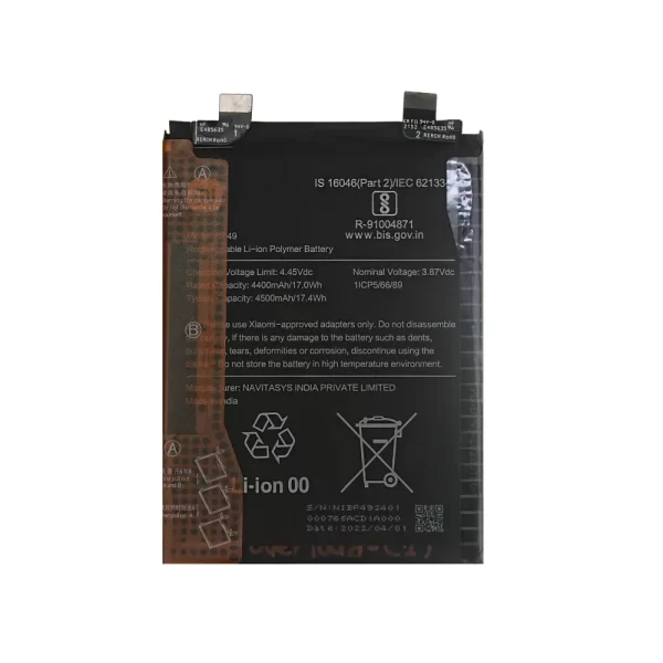 Redmi K40s Battery Replacement